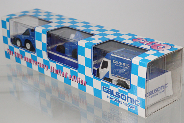 Calsonic Racing Team チョロQセット スカイライン ミニカーショップ ケンボックス チョロQ 日産CALSONIC RACING
