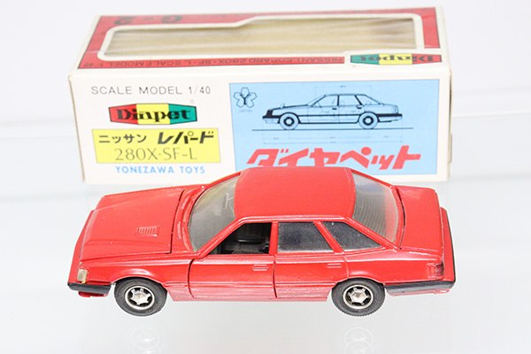 日産レパード　ミニカー ミニカーショップ ケンボックス ダイヤペット☆G-2☆日産レパード280X