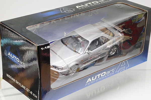 ミニカーショップ ケンボックス オートアート 日産スカイラインGT-R