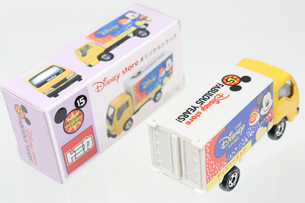 ミニカーショップ ケンボックス ディズニートミカいすゞエルフ ディズニーストア オリジナルトラック 撮影の為に開封 セール品の為現状渡しminicar Shop Kenbox Tomica