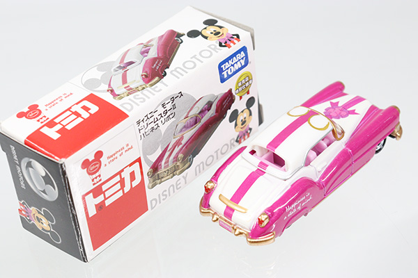 ミニカーショップ ケンボックス ディズニートミカドリームスターii ハピネス リボン 販売店特別仕様車 撮影の為に開封 セール品の為現状渡しminicar Shop Kenbox Tomica