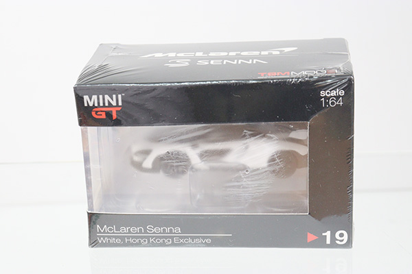 miniGT McLaren Senna ホワイト 香港限定 1/64【未開封】 MiniGT