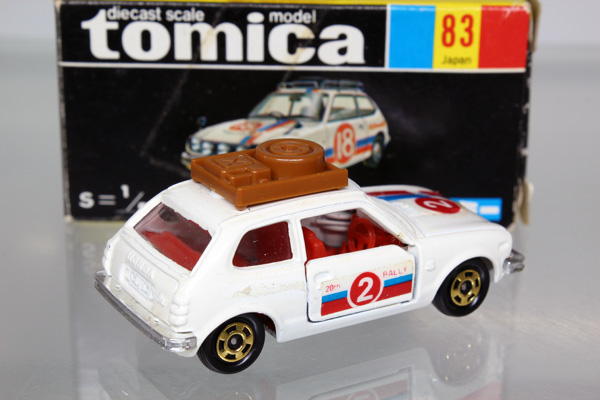 ミニカーショップ ケンボックス トミカ 黒箱☆83☆ホンダ