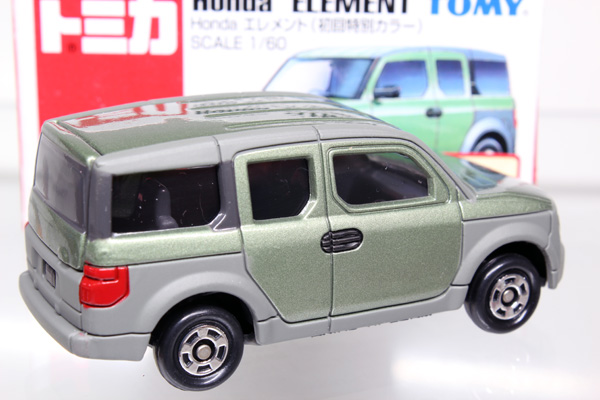 トミカ Honda エレメント 3点セット Takara Tomy - トミカ TOMY□□107 ホンダ エレメント (新車
