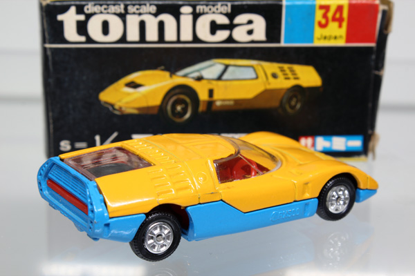 ミニカーショップ ケンボックス トミカ 黒箱☆34☆マツダRX500（1F/2C  