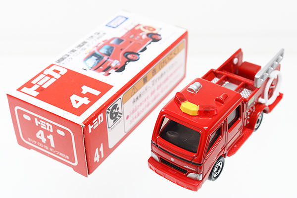 ミニカーショップ ケンボックス ?トミカ 赤箱☆41☆モリタCD-I型