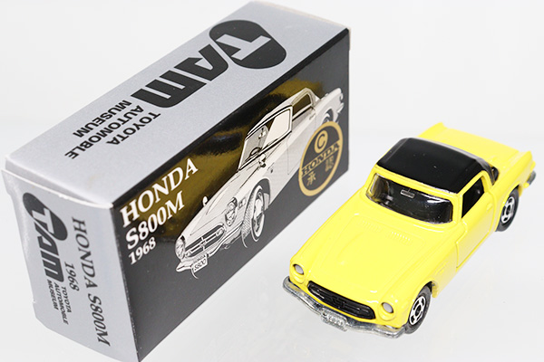 ミニカー HONDA S800M ホンダ S800 (イエロー) (ミニカー) - ホビーサーチ ミニカー