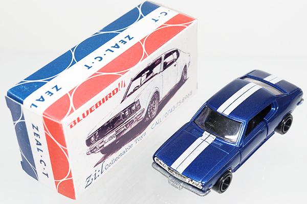 ミニカーショップ ケンボックス トミカ特注日本製☆62☆日産ブルー