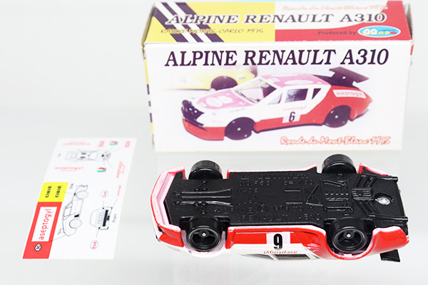 トミカ特注(日本製)★★アルピーヌルノー A310 #6 ※未貼・アド特注・箱フタダメージ・買取品・現状渡し