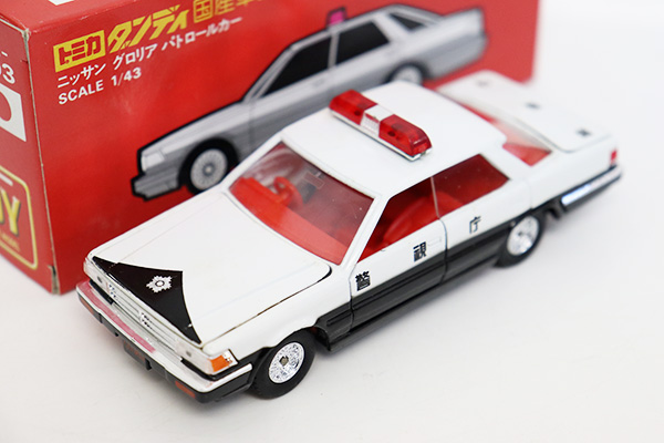 トミカダンディ DE-003 ニッサン グロリア パトロールカー 未使用 ミニカーショップ ケンボックス ダンディ☆DE-003☆日産グロリア