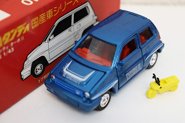 トミカダンディー DJ-010ホンダシティ ターボII ミニカーショップグローバル - 1/43 トミカダンディ DJ-010