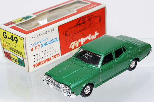 ミニカーショップ ケンボックス ダイヤペット☆G-49☆日産セドリック4