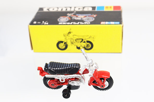 【未使用品】黒箱トミカ 84 スズキ バンバン90　希少品！ ミニカーショップ ケンボックス トミカ黒箱☆84☆スズキバンバン
