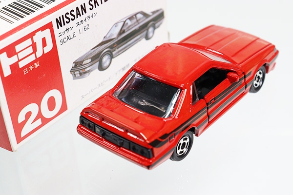 ミニカーショップ ケンボックス トミカ 赤箱(日本製)☆20☆日産 