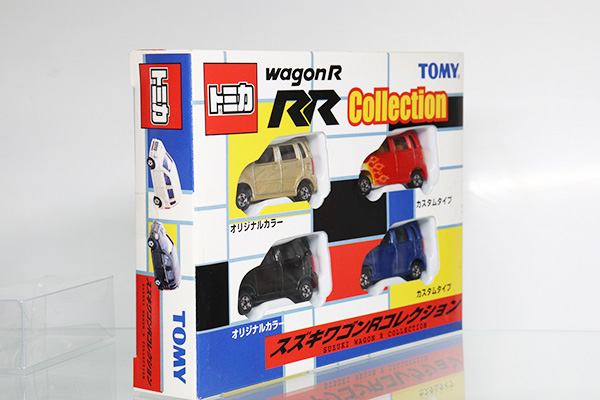 スズキ ミニカーセット 4台 Amazon | トミカ wagonR RR collection 4台セット 初代ワゴンR