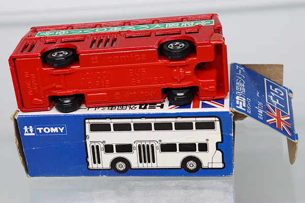 ミニカーショップ ケンボックス トミカ 青箱☆F15☆ロンドンバス
