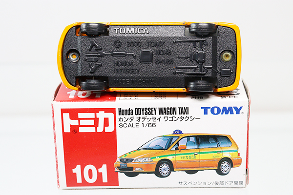 ミニカーショップ ケンボックス トミカ 赤箱☆101☆ホンダオデッセイ