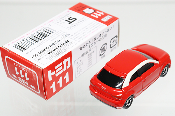 ミニカーショップ ケンボックス トミカ 赤箱☆111☆アウディA1
