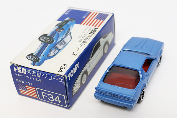 ミニカーショップ ケンボックス トミカ 青箱☆F34-2-1☆シボレーカマロ