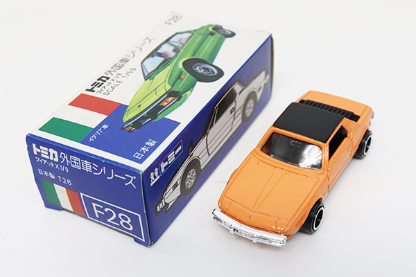 ミニカーショップ ケンボックス トミカ 青箱☆F28☆フィアットX1