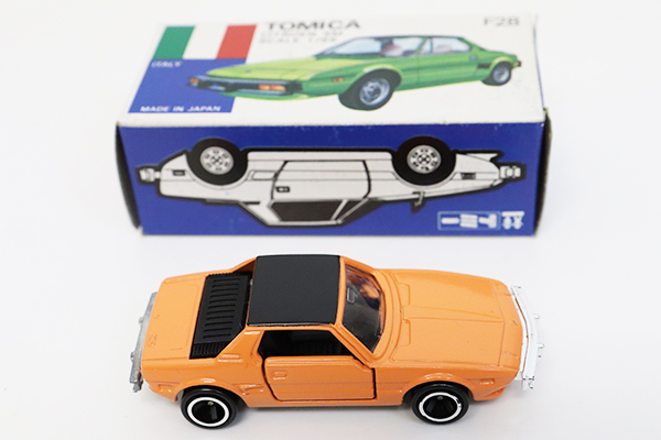 青箱トミカ ミニカーショップ ケンボックス トミカ 青箱☆F28☆フィアットX 1/9(青