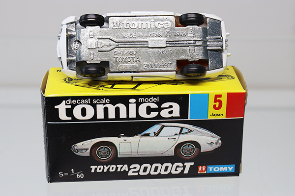 ミニカーショップ ケンボックス トミカ 黒箱☆5 1-29☆トヨタ2000GT