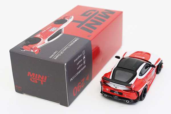 ト*ー様 MINI GT GT-R ＆スープラ ミニカーセット ミニカーショップ ケンボックス MINI GT☆MGT00290-R☆トヨタGR