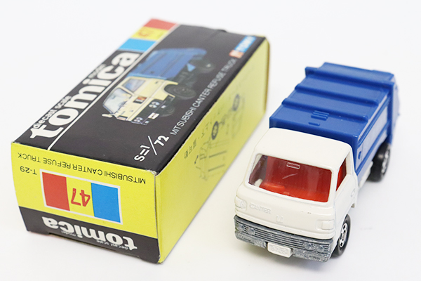 トミカ　三菱キャンター清掃車　７台 LV-N343a 三菱ふそう キャンター 清掃車（白／青） | 製品を
