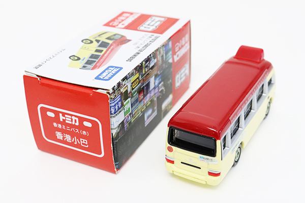トミカ JOUJOU ミニバス コースター 香港ミニバス（赤） トヨタコースター ミニバス [ミニカー