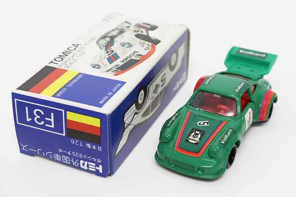 トミカ青箱 F31 ポルシェ935 ターボ ミニカーショップ ケンボックス トミカ 青箱☆F31☆ポルシェ935