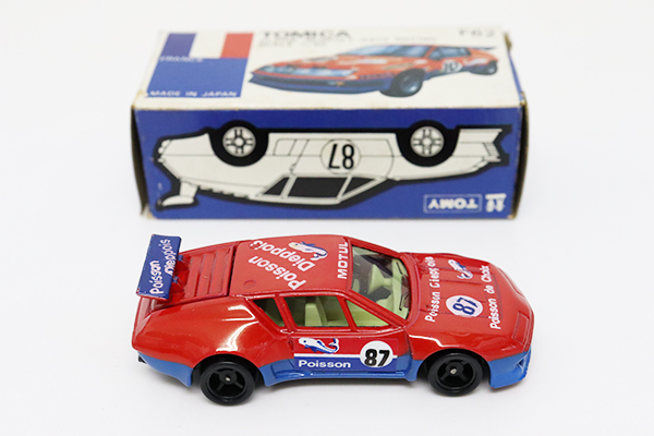 【日本製】　トミカ　アルピーヌ　ルノーA310　レーシング　青箱 トミカ F62 アルビーヌ ルノー A310 レーシング フランス車 1 60