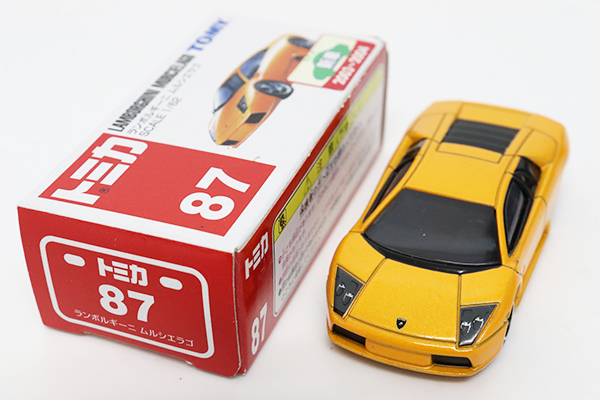 ミニカーショップ ケンボックス トミカ 赤箱☆87☆ランボルギーニ