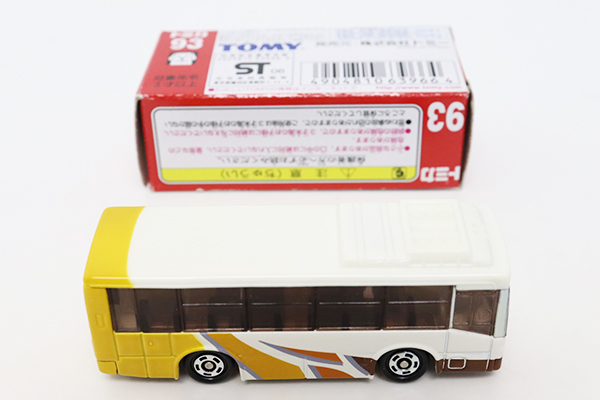 トミカ 不二家　ペコちゃん　ミルキー　ぺコ&ポコ　エアロスター　バス　トラック ミニカーショップ ケンボックス トミカ 赤箱☆93☆三菱ふそう