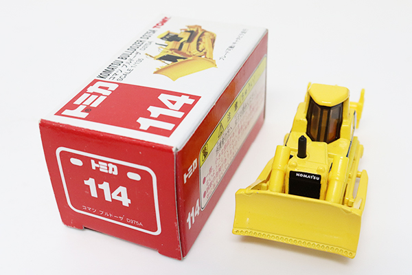 ミニカーショップ ケンボックス トミカ 赤箱☆114☆コマツ