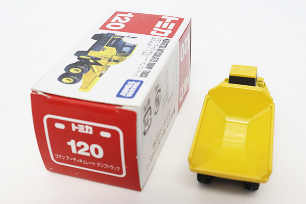 ミニカーショップ ケンボックス トミカ 赤箱☆120☆コマツアーティ