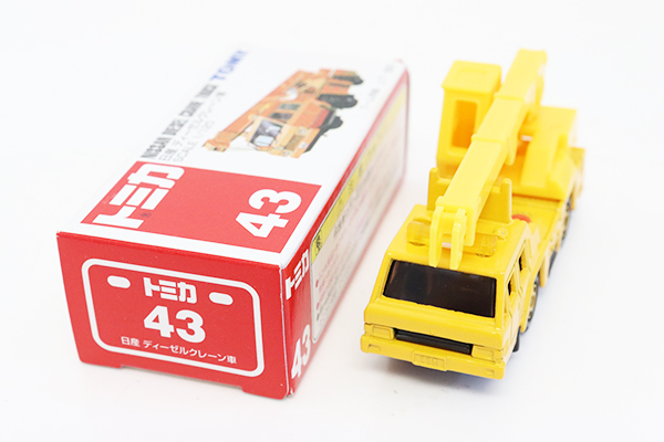 トミー　トミカ ジャンボクレーン 日本製 ミニカーショップ ケンボックス トミカギフト☆3☆トミカ建設車