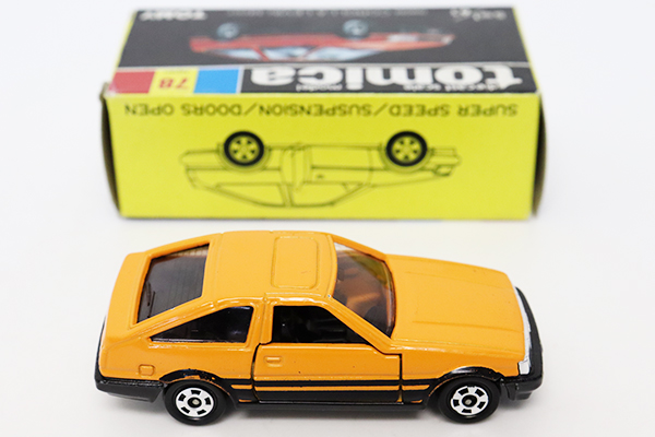 ミニカーショップ ケンボックス トミカ 黒箱☆78☆トヨタカローラ 