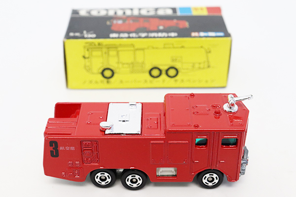 ミニカーショップ ケンボックス トミカ 黒箱 94 東急化学消防車 94 1 箱フタスレ 買取品 現状渡しminicar Shop Kenbox Tomica