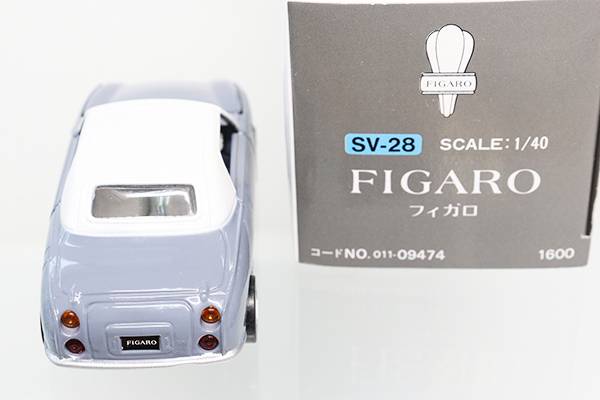 1/43日産フィガロ、Be-1セット ミニカーショップ ケンボックス ダイヤペット☆SV-28☆日産
