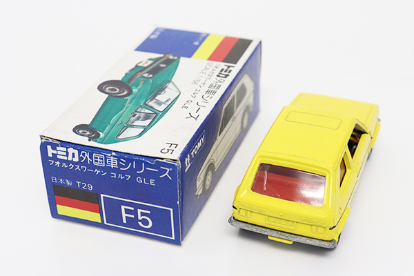 F5 ゴルフ 青箱 日本製 赤 ミニカーショップ ケンボックス トミカ 青箱☆F5