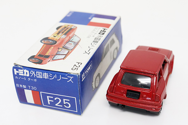トミカ青箱 F25 ルノー6 ターボ トミカ青箱 F25 ルノー6 ターボ - メルカリ