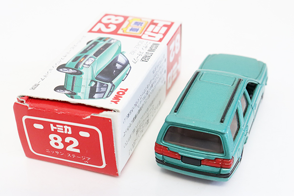 ミニカーショップ ケンボックス トミカ 赤箱☆82☆日産