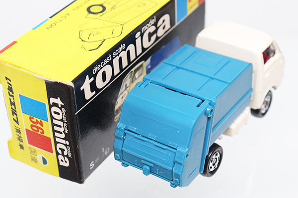 黒箱　トミカ　NO.36 いすゞエルフ清掃車 ミニカーショップ ケンボックス トミカ 黒箱☆36-1☆いすゞ