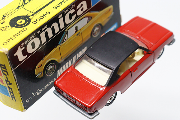 ミニカーショップ ケンボックス トミカ 黒箱☆2☆コロナマークII 1900  