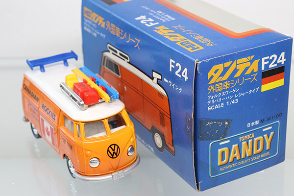 トミカダンディ F24 フォルクスワーゲン デリバリーバン レジャータイプ トミカダンディ F24 フォルクスワーゲン デリバリーバン