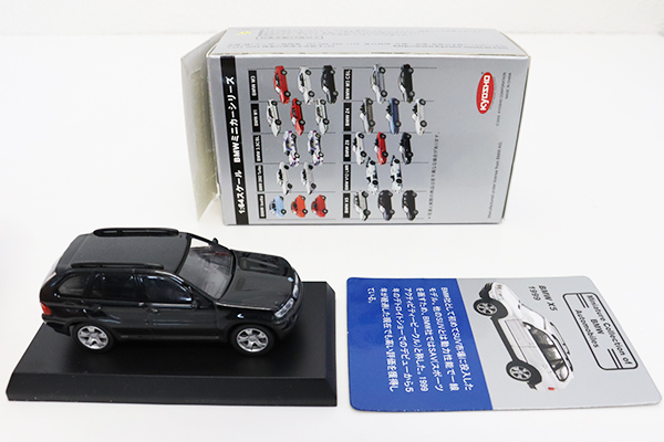 ミニカーショップ ケンボックス 京商BMWX5(黒) ※ミニチュア