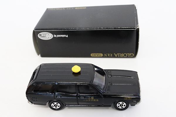 トミカダンディ　日産　グロリア　タクシー DJ-014 1/43 Tomica Dandy DJ-014 Nissan Gloria Taxi scarce yellow color 1
