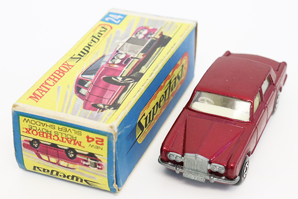 ミニカー　マッチボックス　24 ロールスロイス　シルバーシャドウ ミニカーショップグローバル - マッチボックス 24