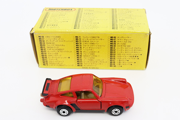ミニカーショップ ケンボックス マッチボックス☆MB78☆ポルシェ930