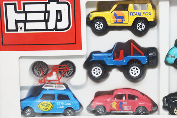 トミカ 積み込む TOMICA ミニカー レジャーカーセット 7台セット TOMY  